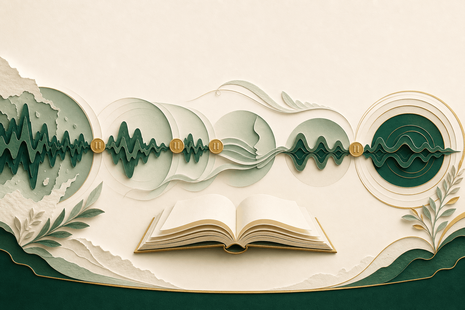 An illustrated recitation journey from uneven sound to balanced, attentive fluency